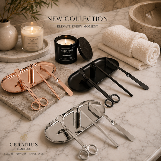 Cerarius Candle Care Kit — Stainless Steel Tool Set