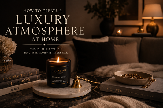 How to Create a Luxury Atmosphere at Home